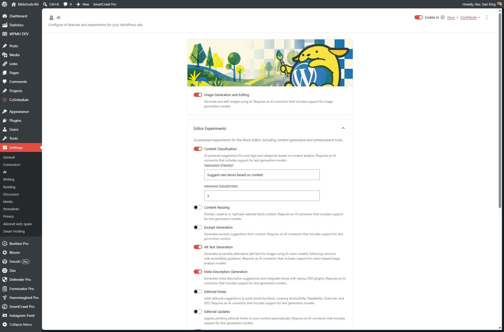 WordPress AI