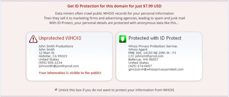 domain privacy, cybersecurity, website security