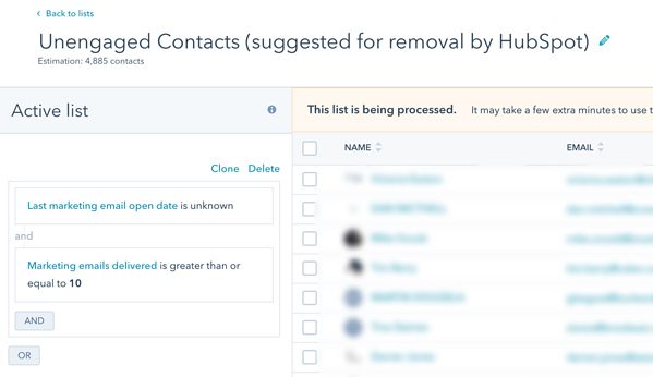 increase sales, hubspot lists