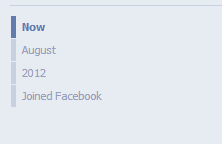 Facebook, timeline, joined Facebook, company history